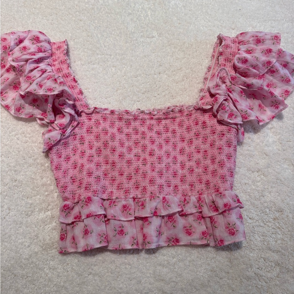 loveshack pink top